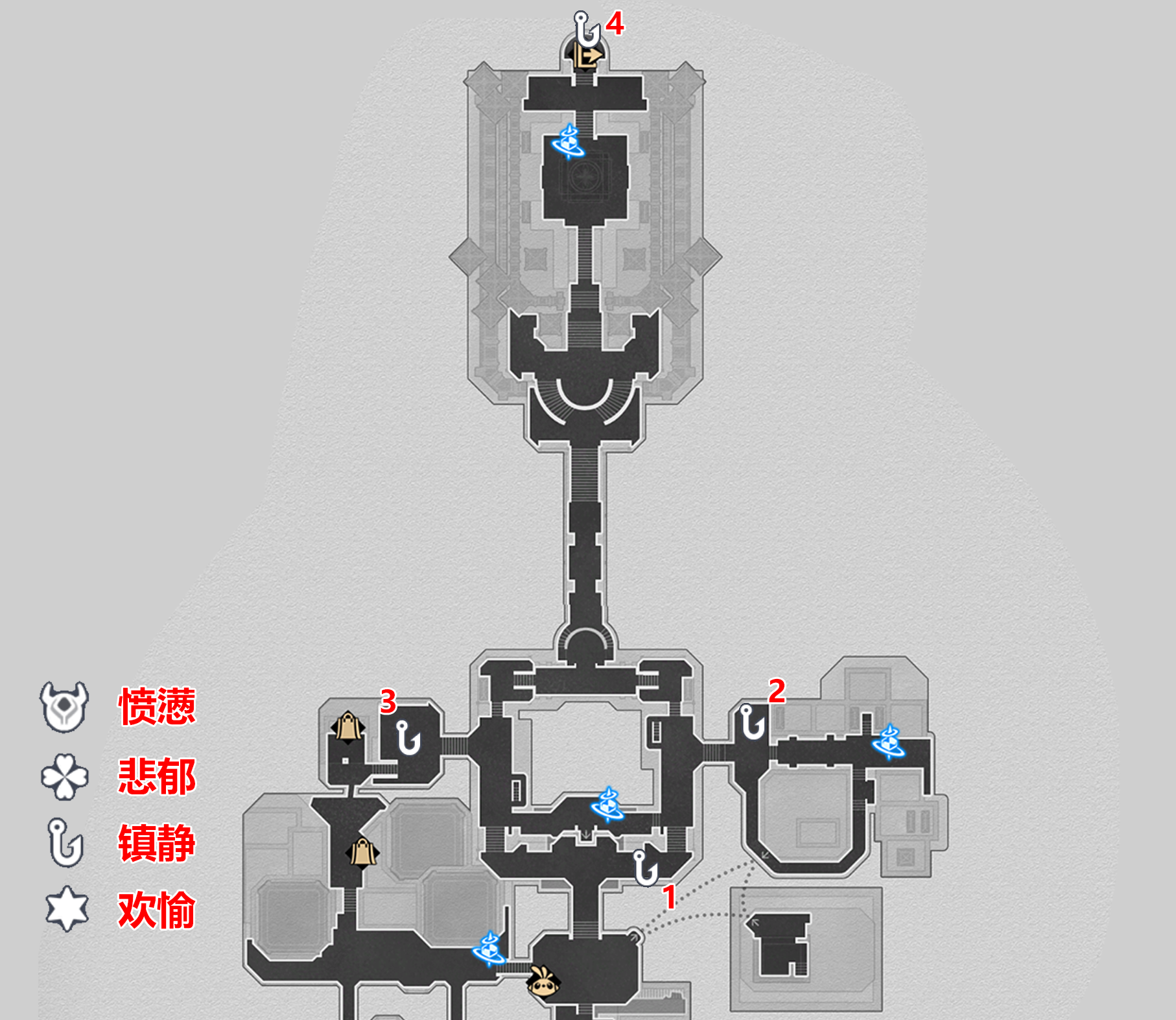 崩坏星穹铁道2.2情绪齿轮收集攻略（崩坏星穹铁道2.2匹诺康尼全情绪齿轮收集）插图