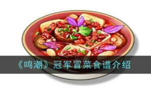 鸣潮冠军冒菜食谱怎么样（鸣潮冠军冒菜食谱介绍）缩略图