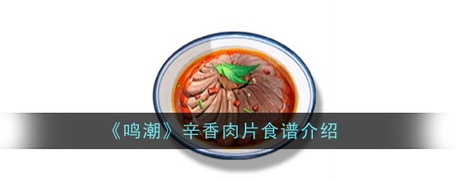 鸣潮辛香肉片食谱怎么样（辛香肉片食谱介绍）插图